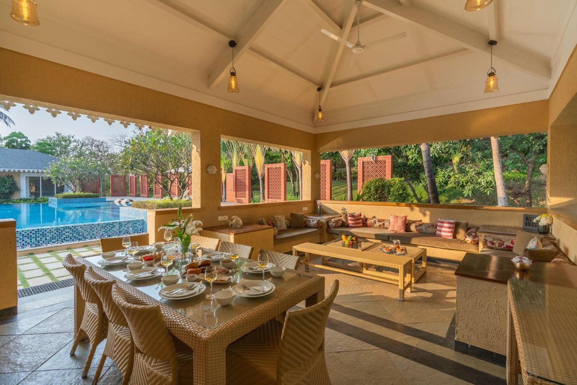Stayvista At Amara Villa Luxury Collection With Private Pool & Gazebo Alibag Exterior photo